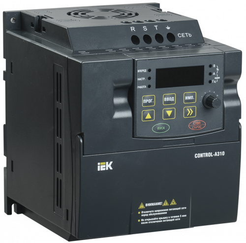 Преобразователь частоты CONTROL-A310 220В, 1Ф 0,4 kW 2A