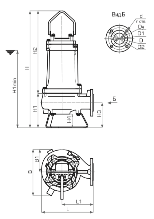 Габариты ПФ1 65/160.132 – 3/2 Габариты ПФ1 65:160.132 – 3:2 .png