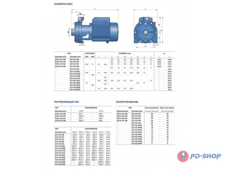 Насосная станция Pedrollo 2CPm 25/16B 24cl с/х